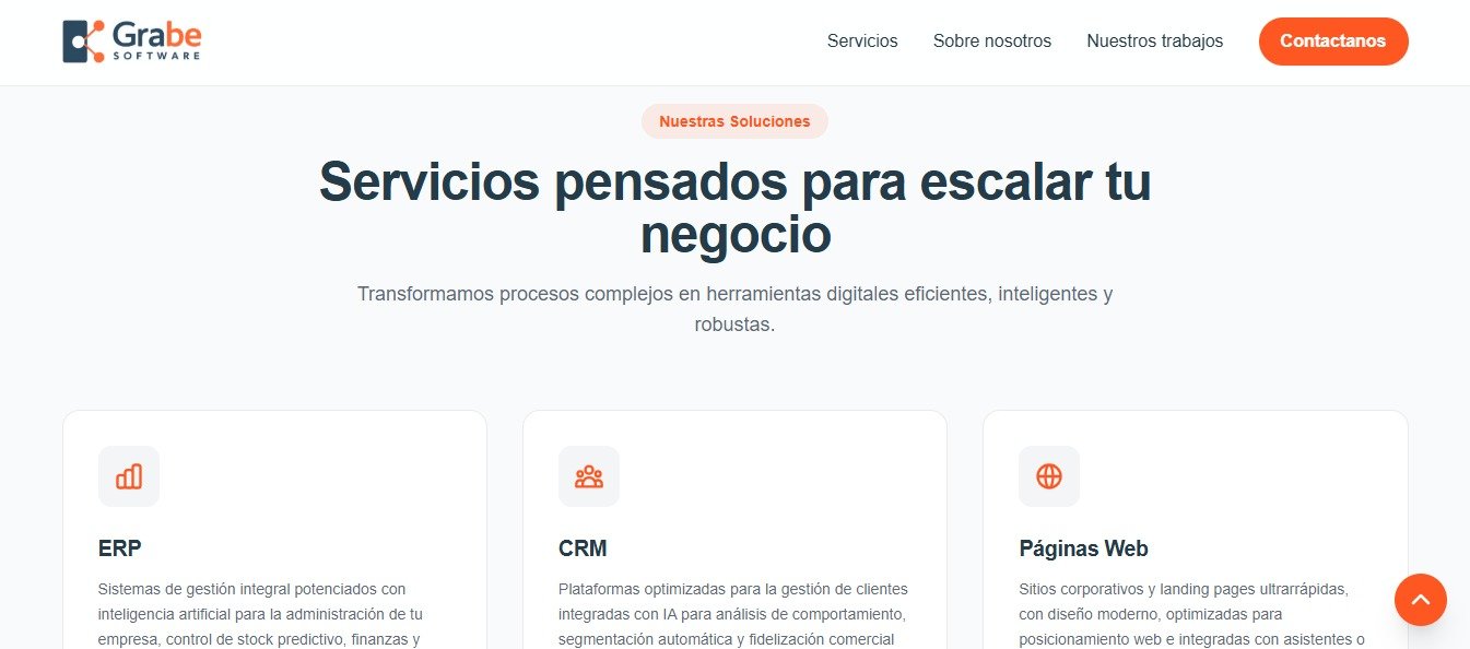 Grabe Software / Plataforma Web Oficial