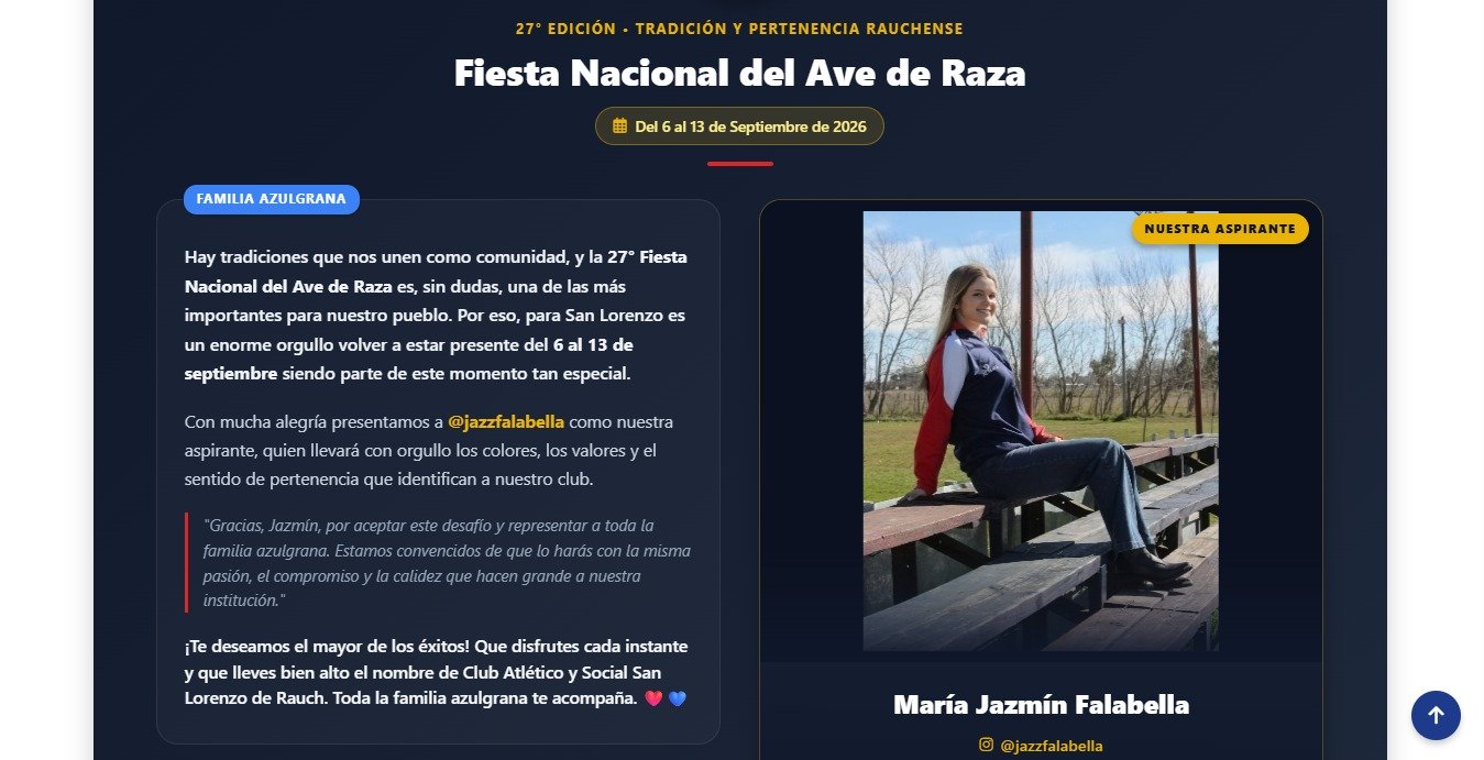 Mi Sanlo Plus / Sistema Integral de Gestión - Club San Lorenzo de Rauch