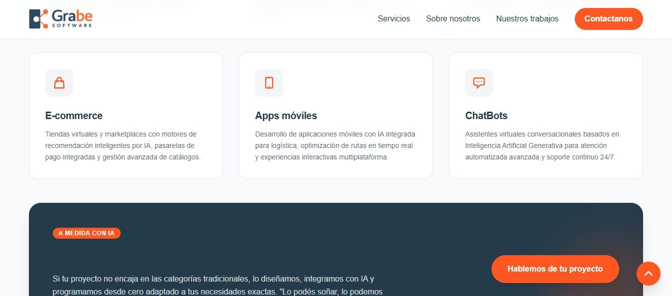 Grabe Software / Plataforma Web Oficial