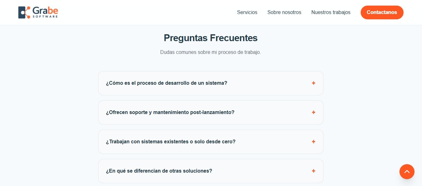 Grabe Software / Plataforma Web Oficial
