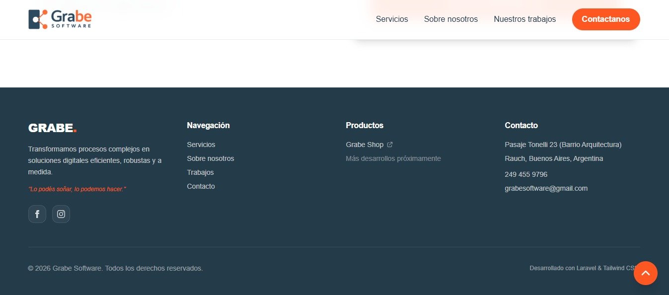 Grabe Software / Plataforma Web Oficial